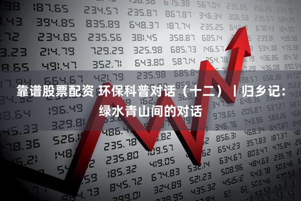 靠谱股票配资 环保科普对话（十二）丨归乡记：绿水青山间的对话